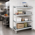 Thumbnail image #2 for Fermostock 4-Tier Corner Expansion Polymer Shelving Unit, 66