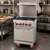 Thumbnail image #2 for American Range Green Flame ARGF-4 24-Inch Commercial Gas Range with 4 Open Burners and Oven
