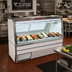 Thumbnail image #2 for Howard-McCray 34N Series 72-Inch Double Duty Fish/Poultry Service Case, Straight Glass Front, Self-Contained Refrigeration, LED Lighting