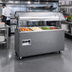 Thumbnail image #2 for Vollrath 2-Series Affordable Portable 3-Well Mobile Hot Food Station with Buffet Breath Guard, Lights, and Enclosed Storage Base