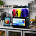 Thumbnail image #2 for Crathco I-PRO 3E Countertop Triple-Bowl Frozen Granita Dispenser with Light Panel
