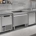 Thumbnail image #2 for Glastender Underbar Add-On Cabinet Base with Hinged Door, 22 Inch Wide, Stainless Steel