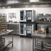 Thumbnail image #2 for RATIONAL iCombi Pro Combi-Duo Double Stack Electric Combi Oven, 6 Half-Size + 6 Half-Size, 208/240V, 3-Phase