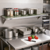 Thumbnail image #2 for Eagle Group Valu-Gard 60-Inch x 24-Inch Solid Commercial Shelf with Marine Edge, Green Epoxy Finish