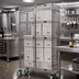 Thumbnail image #2 for Quantum Mobile Wine Bulk Storage Security Unit with Security Panels and Casters