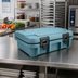 Thumbnail image #3 for Cambro Ultra Pan Carriers® Non-Electric Top-Loading Insulated Food Pan Carrier for 1 GN Full-Size Pan, Slate Blue