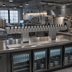 Thumbnail image #2 for 20-Faucet Countertop Glycol-Cooled Bridge Draft Dispensing Tower