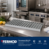 Thumbnail image #2 for Fermod Fermostock 6611/R1 Horizontal Vented Shelf Panel — 52