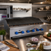 Thumbnail image #2 for Comstock-Castle 42-Inch Countertop Gas Char-Broiler with Lava Rock