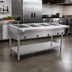 Thumbnail image #2 for Eagle Group DHT4-240-3 Electric Hot Food Table, Open Base, 4 Dry Wells, 63-1/2 Inch Wide, 240V 3-Phase