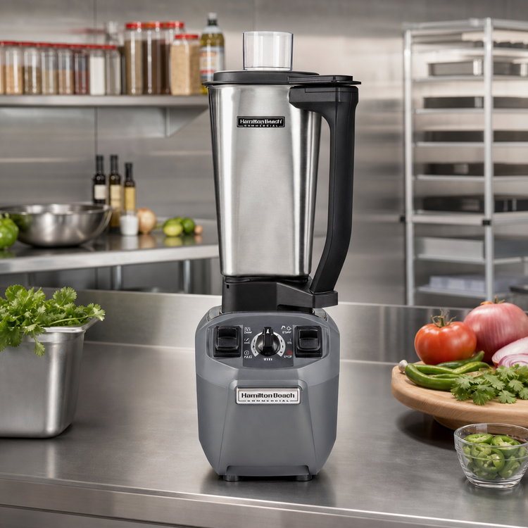 Product image #3 for Hamilton Beach Commercial EXPEDITOR 64 oz Stainless Steel Culinary Blender, 2.4 HP