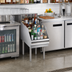 Thumbnail image #2 for Krowne Royal Series Freestanding Narrow Underbar Liquor Display, 16-Inch Wide, 5-Step, 20-Bottle Capacity