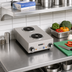 Thumbnail image #2 for Wells H-115 Two-Burner Countertop Electric Hot Plate, 14-3/4 Inch Wide