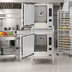 Thumbnail image #1 for Cleveland Range Stainless Steel Double Stack Equipment Stand for Two 22CET6.1 SteamChef Countertop Steamers