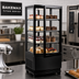 Thumbnail image #2 for BakeMax Titan Series Countertop Pass-Through Refrigerated Display Case with Double Glass Doors