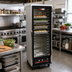 Thumbnail image #2 for hotLOGIX HL2-5 Undercounter Humidified Holding Cabinet / Heater Proofer, Non-Insulated Aluminum, 10-Pan Capacity