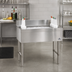 Thumbnail image #2 for Advance Tabco Special Value Series 36-Inch Stainless Steel Cocktail Unit with 12-Inch Deep Ice Bin
