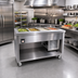 Thumbnail image #2 for Thurmaduke TFCP-60PG-N7 Flush Mount Mobile Cold Pan Unit, 60-Inch, 4-Section