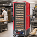 Thumbnail image #2 for Metro C5 3 Series Mobile Moisture Heated Holding & Proofing Cabinet, Full Height, Clear Polycarbonate Door, 35-Pan Capacity, Red Insulation Armour