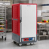 Thumbnail image #2 for Metro C5 3 Series 3/4-Height Mobile Heated Holding and Proofing Cabinet with Red Insulation Armour and Fixed Wire Slides
