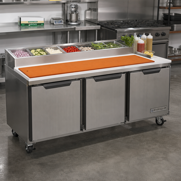 Product image #2 for Beverage-Air 10-Inch Deep Composite Cutting Board for SPE48 Prep Table