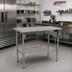 Thumbnail image #2 for Eagle Group AdjusTable ADA/Ergonomic Height Adjustable Stainless Steel Work Table, 48 x 30 Inch