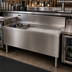 Thumbnail image #2 for Advance Tabco Prestige Supreme 48-Inch Stainless Steel Underbar Ice Chest with 10-Circuit Cold Plate and Left Bottle Rack