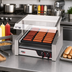 Thumbnail image #2 for X*PERT HRS-20S Countertop Slanted Hot Dog Roller Grill with 10 Tru-Turn Rollers