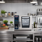 Thumbnail image #2 for RATIONAL iCombi Pro® ICP XS E 208/240V 1 PH (LM100AE) Electric Countertop Combi Oven, Programmable Touchscreen, 4 Half-Size Pan Capacity