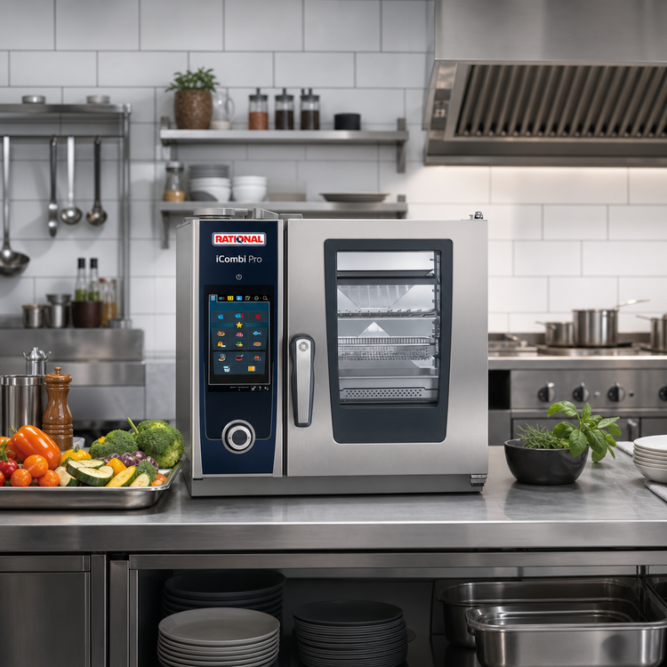 Product image #2 for RATIONAL iCombi Pro XS Electric Countertop Combi Oven, 208/240V 1-Phase