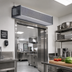 Thumbnail image #2 for Berner Industrial IDC14-3144A-1 Ambient Direct Drive Air Curtain, 144 Inch, 3-Motor, Unheated