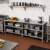 Thumbnail image #2 for John Boos EBOS6-24108 Open Front Enclosed Base Stainless Steel Work Table, 108