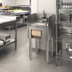 Thumbnail image #2 for Top Shelf Freestanding Underbar Hand Sink With Towel Dispenser, 18 Inch Wide, Stainless Steel