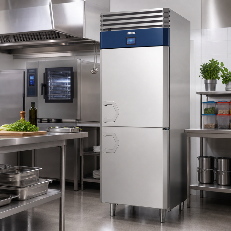 Product image #3 for Irinox CP Next Up 2-Section Double-Door Refrigerated Holding Cabinet