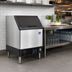 Thumbnail image #2 for NEO Undercounter Dice Ice Maker with 90 lb. Storage Bin, Air-Cooled