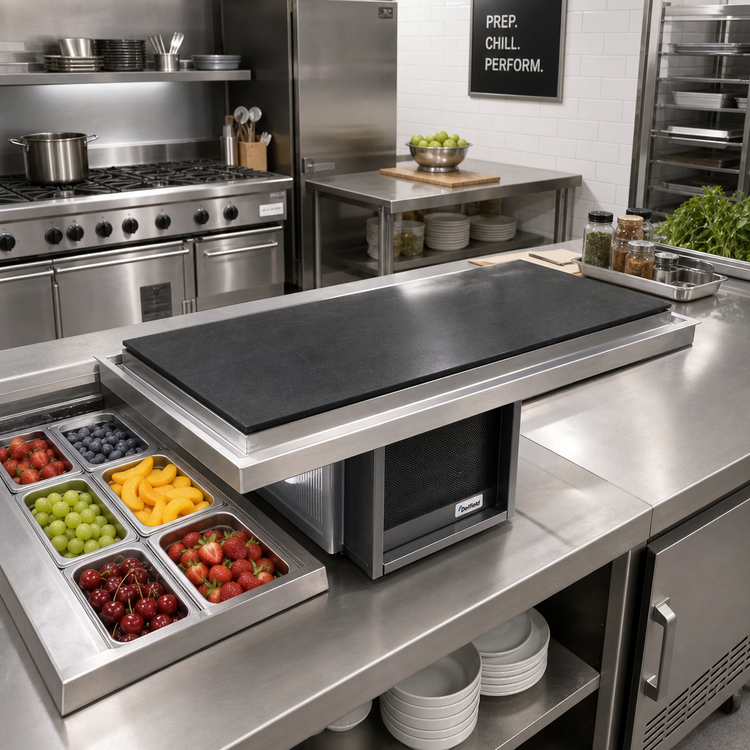 Product image #2 for Delfield N8231GP 31-Inch Drop-In Self-Contained Granite Frost Top