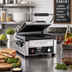 Thumbnail image #2 for Waring Panini Perfetto Compact Italian-Style Countertop Electric Ribbed Panini Grill with Timer