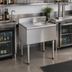 Thumbnail image #2 for Eagle Group 1800 Series 36-Inch Underbar Ice Chest with 12-Inch Deep Bin and 88 lb Capacity