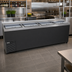 Thumbnail image #2 for Glastender ST96-B 96-Inch Flat Top Deep Well Bottle Cooler with 4 Locking Sliding Doors