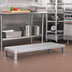 Thumbnail image #2 for John Boos Aluminum Square Bar 1-Tier Dunnage Rack, 48 x 24 x 12 Inches