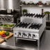 Thumbnail image #2 for Supreme 24-Inch Countertop Gas Step-Up Hotplate with 2 Open Burners and 2 Step-Up Open Burners