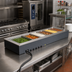 Thumbnail image #2 for Vollrath 6-Well Drop-In Electric Hot Food Well for 12 x 20 Pans, Thermostatic, Manifold Drain