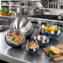 Thumbnail image #2 for American Metalcraft Angled Double-Wall Stainless Steel Serving Bowl, 304 oz.