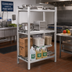 Thumbnail image #2 for Lifetime Tough All-Welded Heavy-Duty 3-Shelf Channel-Style Aluminum Dunnage Shelving, 60 x 20 x 64 Inches