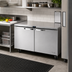 Thumbnail image #2 for True Spec Series 60-Inch 2-Section Undercounter Solid Door Refrigerator