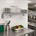 Thumbnail image #2 for Quantum Wall-Mount Cantilever Single Wire Shelf, 60 x 14 Inches, Chrome Plated
