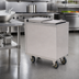 Thumbnail image #2 for Eagle Mobile Ice Caddy, 50 lb Capacity, 304 Stainless Steel, Fully Insulated