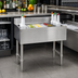 Thumbnail image #2 for Advance Tabco Underbar Basics 36-Inch Stainless Steel Cocktail Unit with 16-Inch Ice Bin and 7-Circuit Cold Plate
