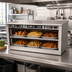 Thumbnail image #2 for Carter-Hoffmann Countertop Modular Fried Food Holding Cabinet, Side-Loaded, Single-Sided Access, 2.5-Inch Pan Depth, 6 Timers