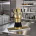 Thumbnail image #2 for Glastender Zeus 3-Faucet Mirror Finish Air-Cooled Countertop Draft Dispensing Tower with Drain Pan